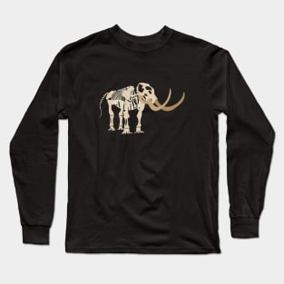 Mastodon skeleton Long Sleeve T-Shirt